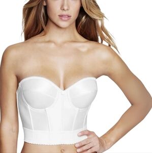 NWT 40F Dominique Women's Noemi Backless Strapless Bustier Bridal Bra
